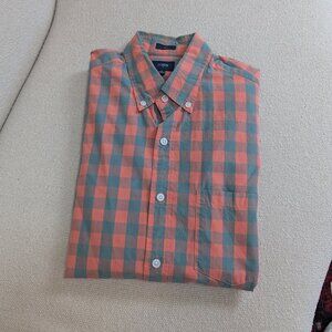 J. Crew Men's Long Sleeve Button Down Shirt Slim Medium